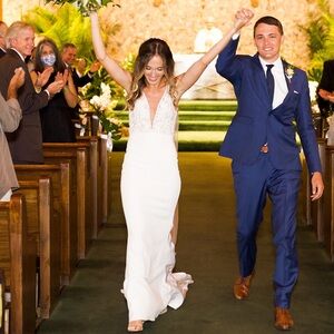 Made with Love, River crepe wedding dress